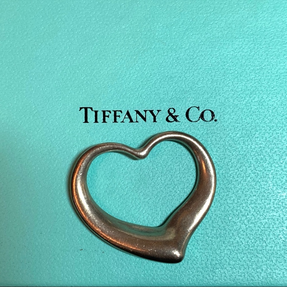 Tiffany & Co Elsa Perretti Sterling Heart Pendant